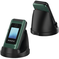 Кнопочный телефон Maxvi E8 (зеленый)