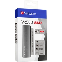 Внешний накопитель Verbatim Vx500 480GB 47443