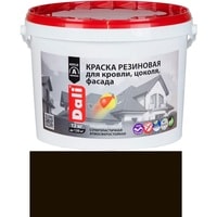 Краска Dali Резиновая 6 кг (коричневый)