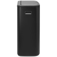 Система сортировки мусора Brabantia Bo Touch Bin 2x30 л (черный матовый)