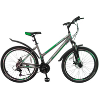 Велосипед Greenway Colibri-H 29 2019 (серый/зеленый)