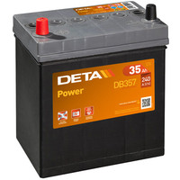 Автомобильный аккумулятор DETA Power DB357 (35 А·ч)