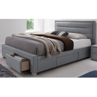 Кровать Signal Ines 160x200 (серый)