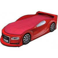 Кровать-машина Futuka kids Audi А4 171x70 (красный)