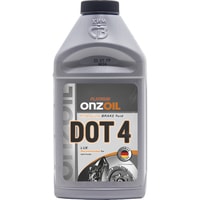 Тормозная жидкость ONZOIL DOT-4 Lux 0.405л