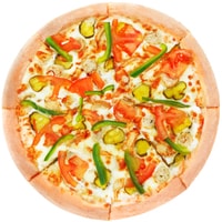 Пицца Domino's Цыпленок Доминатор (хот-дог борт, средняя)
