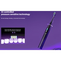 Электрическая зубная щетка Oclean X Pro (китайская версия, фиолетовый)