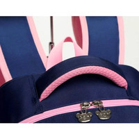 Школьный рюкзак Sun Eight SE-2877 (темно-синий/розовый)