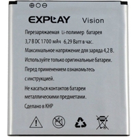 Аккумулятор для телефона Explay Visiоn