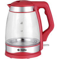 Электрический чайник Delta DL-1340 (красный)