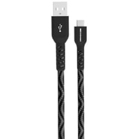 Кабель Atomic Flexstick USB-microUSB 1.5 м (черный/серый)