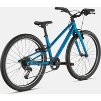 Велосипед Specialized Jett 24 Multispeed 2022 (Gloss teal tint/Flake silver)
