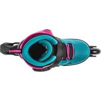 Роликовые коньки Rollerblade Microblade G Combo (р. 33-36.5, бирюзовый/розовый)