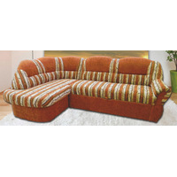 Угловой диван Fancytime Ариэль 2 (коричневый)