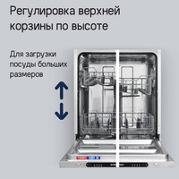 Встраиваемая посудомоечная машина MAUNFELD MLP6242G02