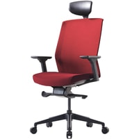 Кресло Bestuhl J1G120L (черная крестовина, красный)