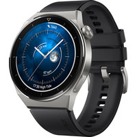 Умные часы Huawei Watch GT 3 Pro Titanium 46 мм + Huawei FreeBuds 4i (черный)