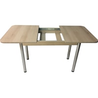 Кухонный стол Solt СТД-08 (дуб/ноги круглые хром)
