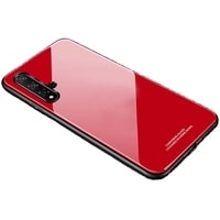 Чехол для телефона Case Glassy для Huawei Nova 5T/Honor 20 (красный)