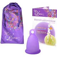 Менструальная чаша Me Luna Classic M кольцо (фиолетовый)