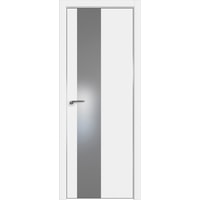 Межкомнатная дверь ProfilDoors 5E 80x200 (аляска/стекло серебряный лак)