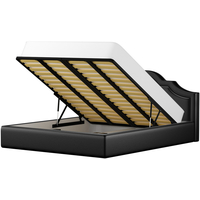 Кровать Mebelico Афина 160x200 (черный)