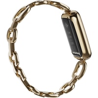 Фитнес-браслет Fitbit Luxe (золотой/розовый)