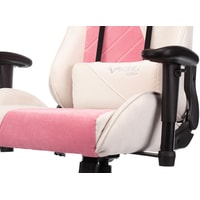 Кресло Zombie VIKING X Fabric (белый/розовый)