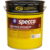 Алкидная грунтовка Specco ГФ-021 (20 кг, красно-коричневый)