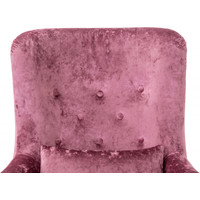 Интерьерное кресло Krones Калипсо (велюр розовый перламутр) в Солигорске