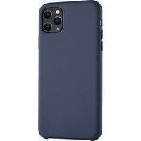 Чехол для телефона uBear Silicone Touch Case для iPhone 11 Pro Max (темно-синий)