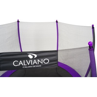 Батут Calviano Outside Master Purple 252 см - 8ft (внешняя сетка, с лестницей)