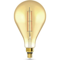 Светодиодная лампочка Gauss Filament PS160 E27 6W 890lm 2700K golden straight 179802118