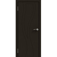 Межкомнатная дверь Юни Эмаль ПГ-7 90x200 (графит)