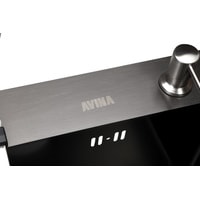 Кухонная мойка Avina HM7843-1,5 PVD (графит)