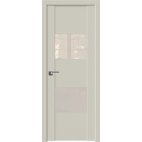 Межкомнатная дверь ProfilDoors 21U R 90x200 (магнолия сатинат, стекло перламутровый лак)