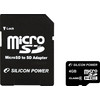 Карта памяти Silicon-Power microSDHC (Class 4) 4 Гб (SP004GBSTH004V10-SP)