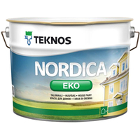 Краска Teknos Nordica Eko 9л (база 1)