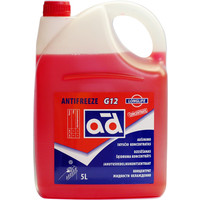 Антифриз AD Antifreeze -35°C G12 Red Concentrate 5л