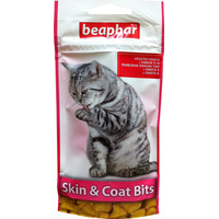 Лакомство для кошек Beaphar Skin&Coat Bits 35 г