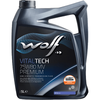 Трансмиссионное масло Wolf VitalTech 75W-80 Multi Vehicle Premium 5л