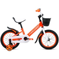 Детский велосипед Forward Nitro 14 2021 (оранжевый/белый)