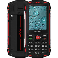 Кнопочный телефон Maxvi R3 (красный)