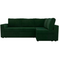 Угловой диван Лига диванов Оливер 102064 (зеленый)