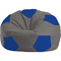 Кресло-мешок Flagman Мяч Стандарт М1.1-345 (серый/синий)