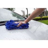 Варежка USBTOP Варежка для бережной мойки автомобиля, чистки и удаления пыли (синий)