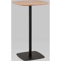 Барный стол Stool Group Form 60x60 T-005H (светлое дерево/черный)
