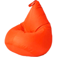 Кресло-мешок Kreslomeshki Капля Оксфорд 210 (XXXL, апельсин)