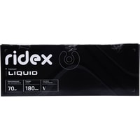 Двухколесный подростковый самокат Ridex Liquid (черный/оранжевый)