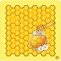 Головоломка Мастер игрушек Пчелиные соты цветные IG0183